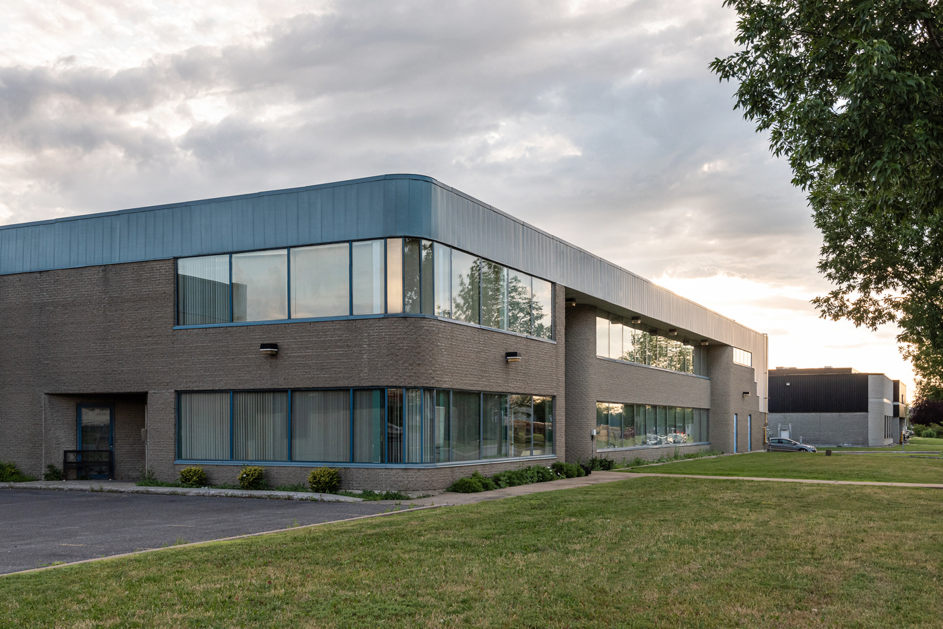 Small business building exterior